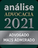 Selo Análise Advocacia 2021 — Advogado Mais Admirado
